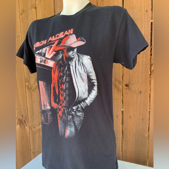 COPY - Jason Aldean Burn in Down Tour T-shirt Size S - Picture 4 of 11